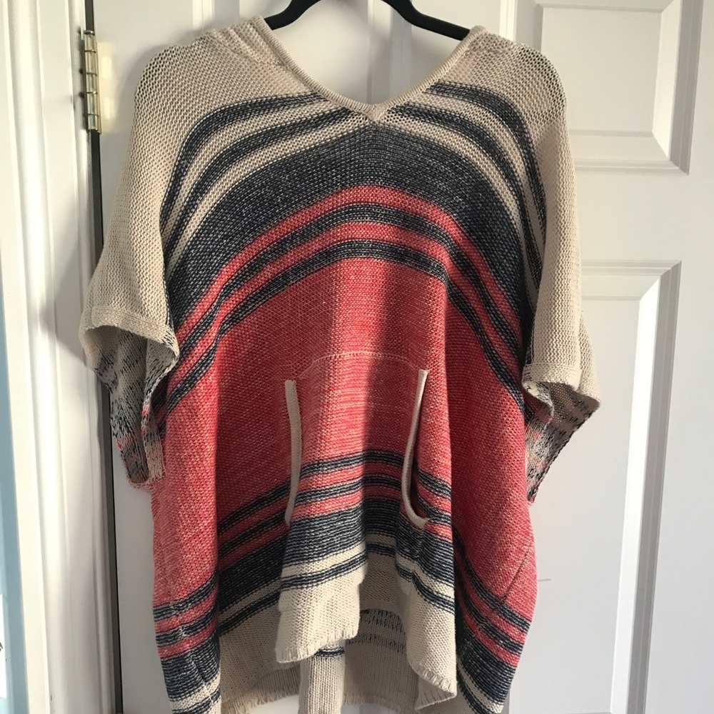 Sweater poncho